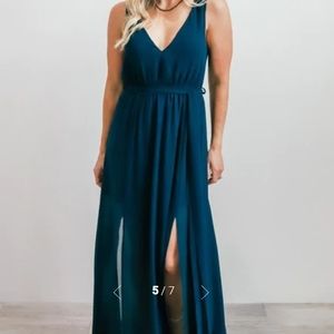 NWT Baltic Born Hera Maxi Dress in Peacock